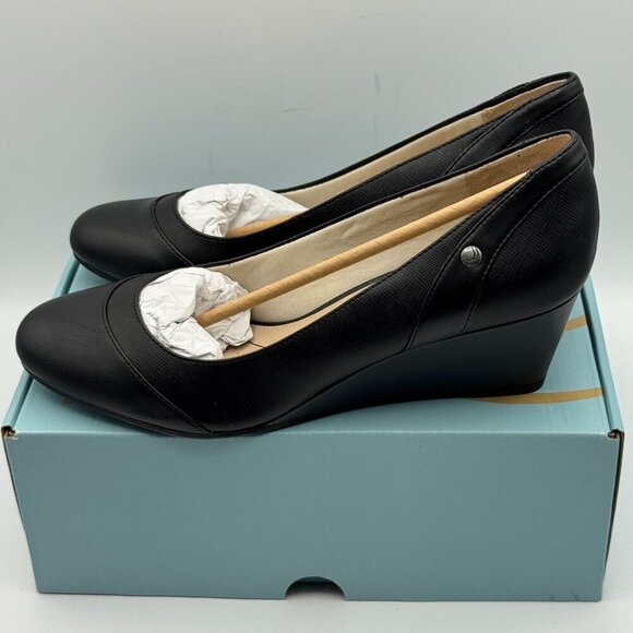 LifeStride Womens Black Heirloom Dreams Wedge Shoes Size 10M Comfort Soft System - Picture 3 of 8